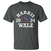 Harris Walz 2024 T Shirt Vintage Patriotic Donkey USA Flag - Wonder Print Shop