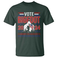 Funny Presidential Election Bigfoot T Shirt Vote Bigfoot A Candidate You Can Believe In 2024 - Wonder Print Shop