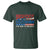 Funny Bigfoot Mothman T Shirt It's Time To Believe American Flag President Election - Wonder Print Shop