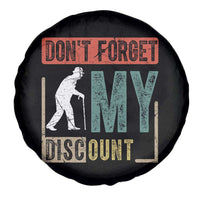 Funny Dont Forget My Discount Spare Tire Cover Old People Gag Retro Sunset - Wonder Print Shop
