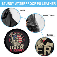 Workers Over Billionaires Spare Tire Cover Social Justice Statue Of Liberty - Wonder Print Shop