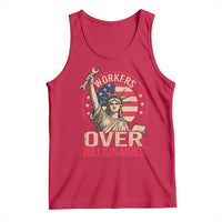 Workers Over Billionaires Tank Top Social Justice Statue Of Liberty - Wonder Print Shop