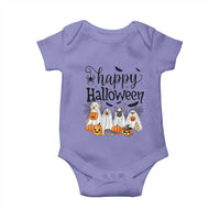 Happy Halloween Dog Ghost Spooky Season Baby Onesie - Wonder Print Shop