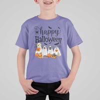Happy Halloween Dog Ghost Spooky Season T Shirt For Kid - Wonder Print Shop