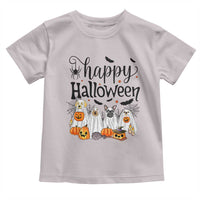 Happy Halloween Dog Ghost Spooky Season Toddler T Shirt - Wonder Print Shop