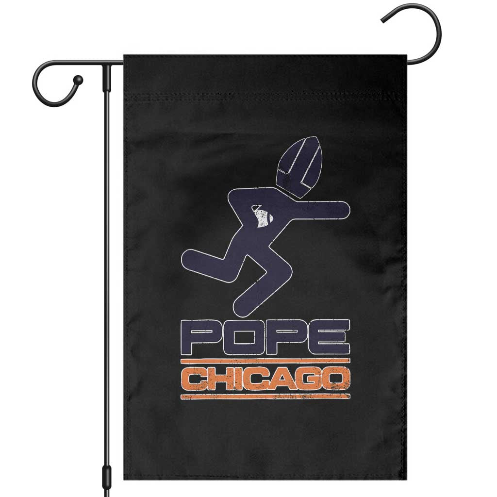 Chicago Pope Leo XIV American Football Garden Flag - Wonder Print Shop