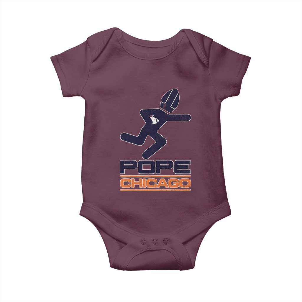 Chicago Pope Leo XIV American Football Baby Onesie - Wonder Print Shop