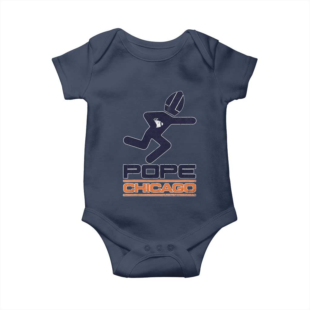 Chicago Pope Leo XIV American Football Baby Onesie - Wonder Print Shop