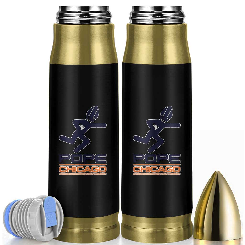 Chicago Pope Leo XIV American Football Bullet Tumbler - Wonder Print Shop
