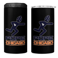 Chicago Pope Leo XIV American Football 4 in 1 Can Cooler Tumbler - Wonder Print Shop