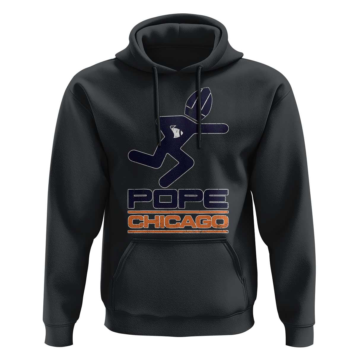 Chicago Pope Leo XIV American Football Hoodie - Wonder Print Shop