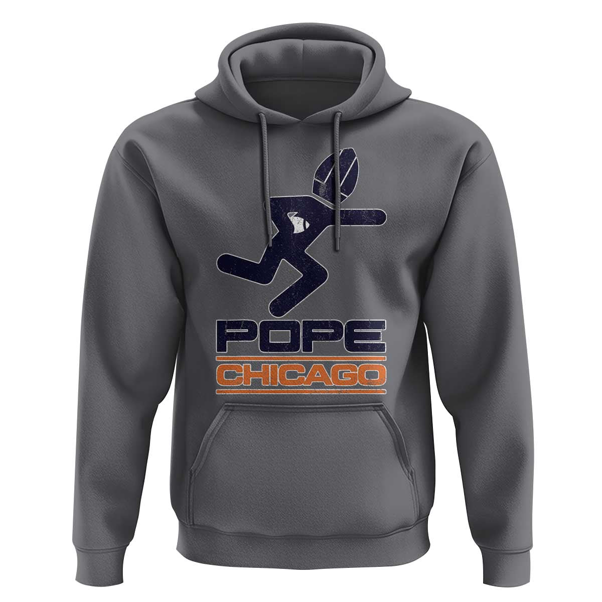 Chicago Pope Leo XIV American Football Hoodie - Wonder Print Shop