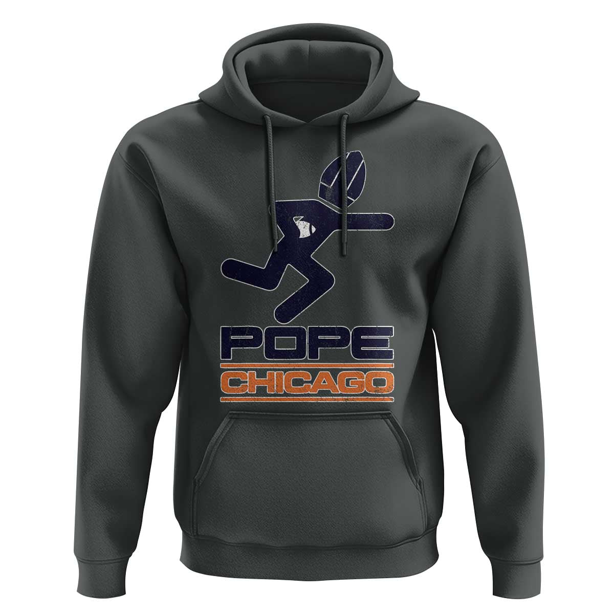 Chicago Pope Leo XIV American Football Hoodie - Wonder Print Shop