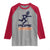 Chicago Pope Leo XIV American Football Raglan Shirt - Wonder Print Shop