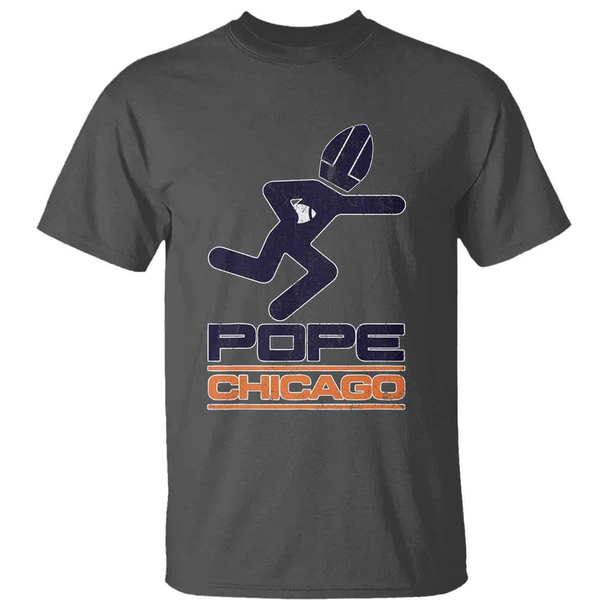 Chicago Pope Leo XIV American Football T Shirt - Wonder Print Shop