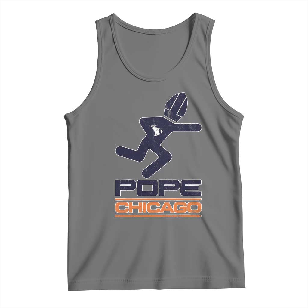 Chicago Pope Leo XIV American Football Tank Top - Wonder Print Shop