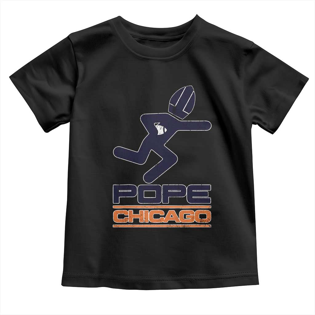 Chicago Pope Leo XIV American Football Toddler T Shirt - Wonder Print Shop
