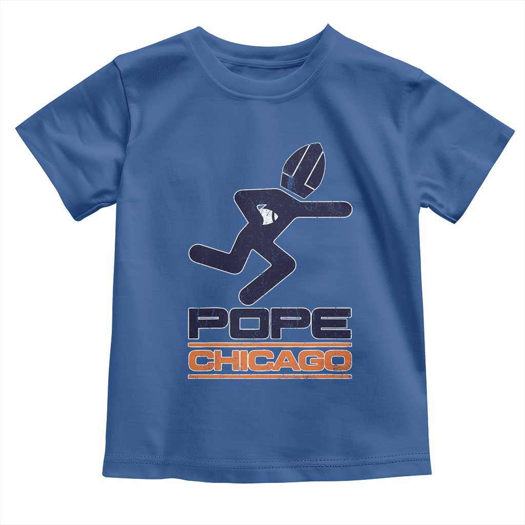 Chicago Pope Leo XIV American Football Toddler T Shirt - Wonder Print Shop