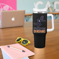 Chicago Pope Leo XIV American Football Tumbler With Handle - Wonder Print Shop