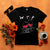 Funny Thanksgiving Friendsgiving T Shirt WTF Wine Tasting Friends - Wonder Print Shop