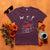 Funny Thanksgiving Friendsgiving T Shirt WTF Wine Tasting Friends - Wonder Print Shop