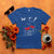 Funny Thanksgiving Friendsgiving T Shirt WTF Wine Tasting Friends - Wonder Print Shop
