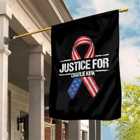 Justice For Charlie Kirk Garden Flag Patriotic Tribute Human Rights Activist - Wonder Print Shop