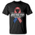 Justice For Charlie Kirk T Shirt Patriotic Tribute Human Rights Activist - Wonder Print Shop