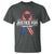 Justice For Charlie Kirk T Shirt Patriotic Tribute Human Rights Activist - Wonder Print Shop