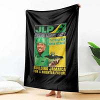 Andrew Holness Throw Blanket Building Jamaica For A Brighter Future Jamaica Labour Party - Wonder Print Shop