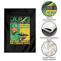 Andrew Holness Garden Flag Building Jamaica For A Brighter Future Jamaica Labour Party - Wonder Print Shop