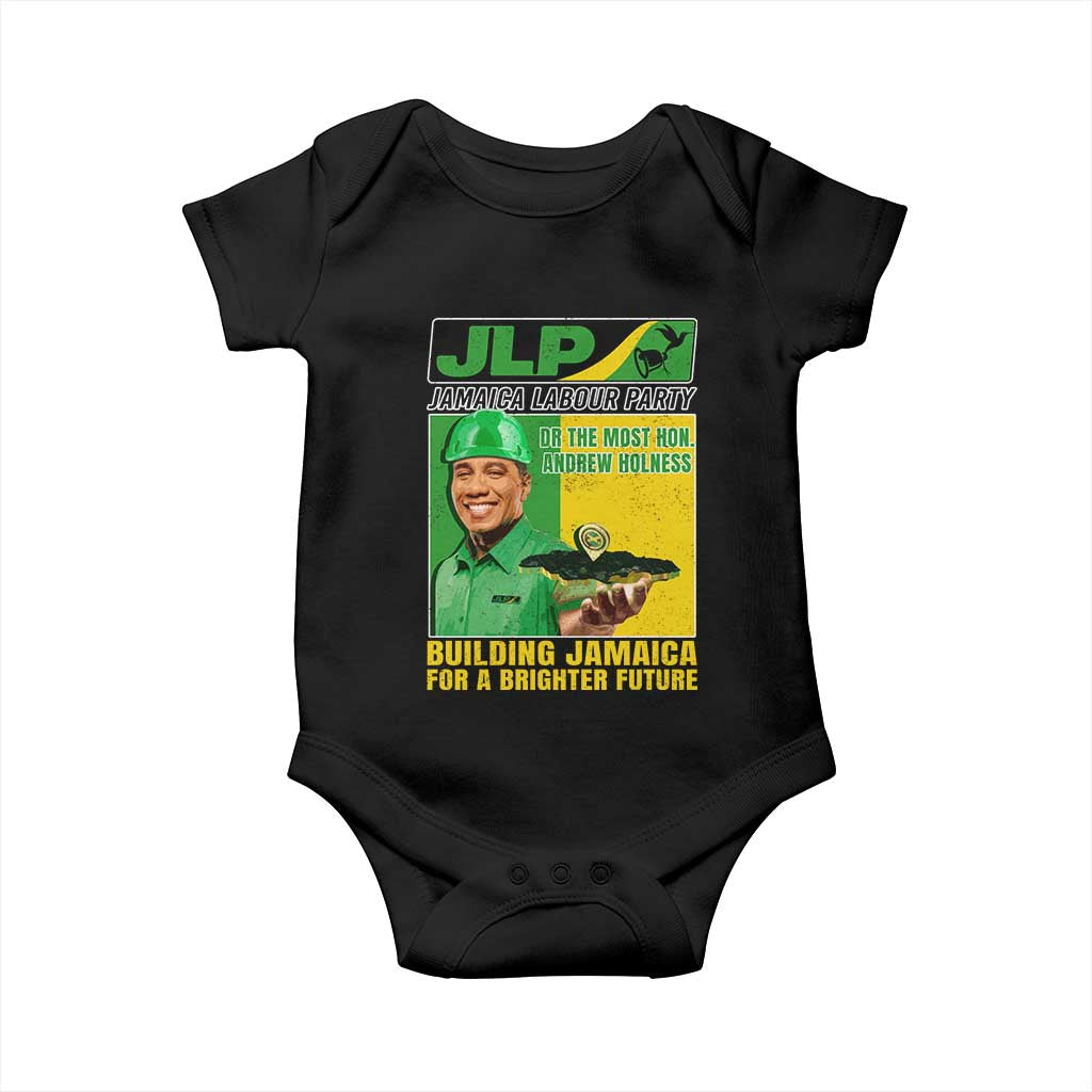 Andrew Holness Baby Onesie Building Jamaica For A Brighter Future Jamaica Labour Party - Wonder Print Shop