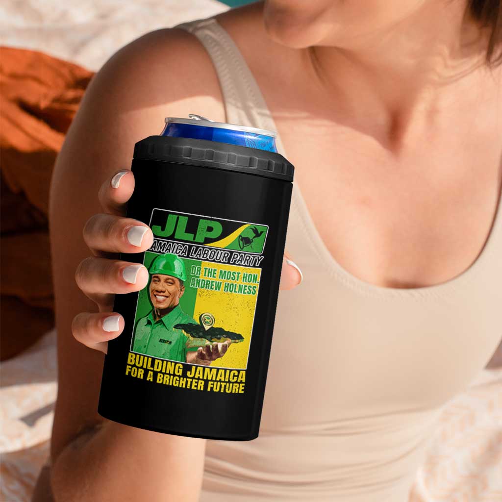 Andrew Holness 4 in 1 Can Cooler Tumbler Building Jamaica For A Brighter Future Jamaica Labour Party - Wonder Print Shop