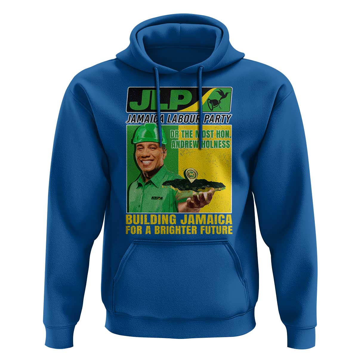 Andrew Holness Hoodie Building Jamaica For A Brighter Future Jamaica Labour Party - Wonder Print Shop