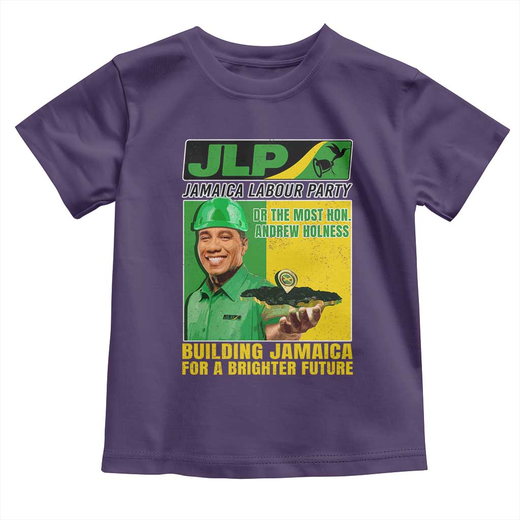 Andrew Holness Toddler T Shirt Building Jamaica For A Brighter Future Jamaica Labour Party - Wonder Print Shop