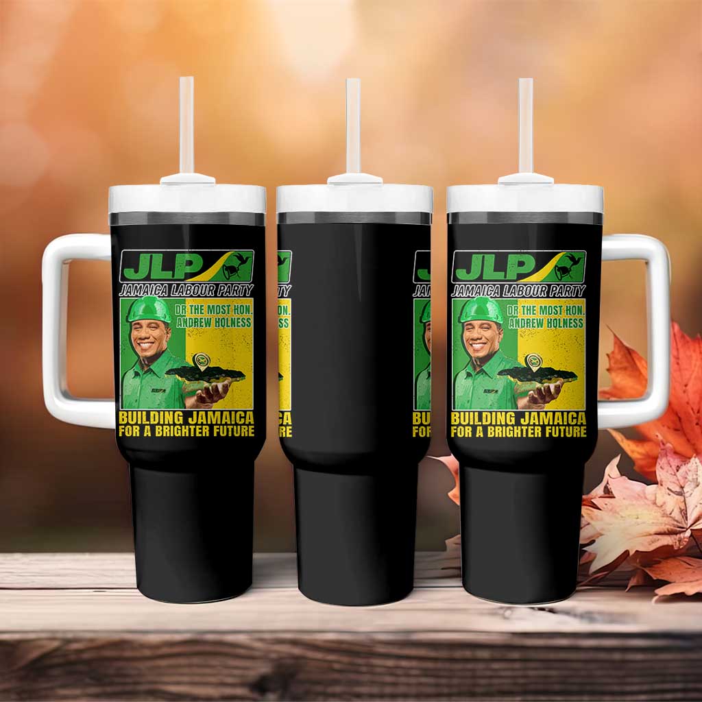 Andrew Holness Tumbler With Handle Building Jamaica For A Brighter Future Jamaica Labour Party - Wonder Print Shop