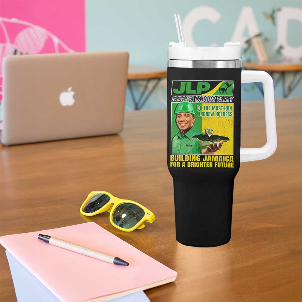 Andrew Holness Tumbler With Handle Building Jamaica For A Brighter Future Jamaica Labour Party - Wonder Print Shop