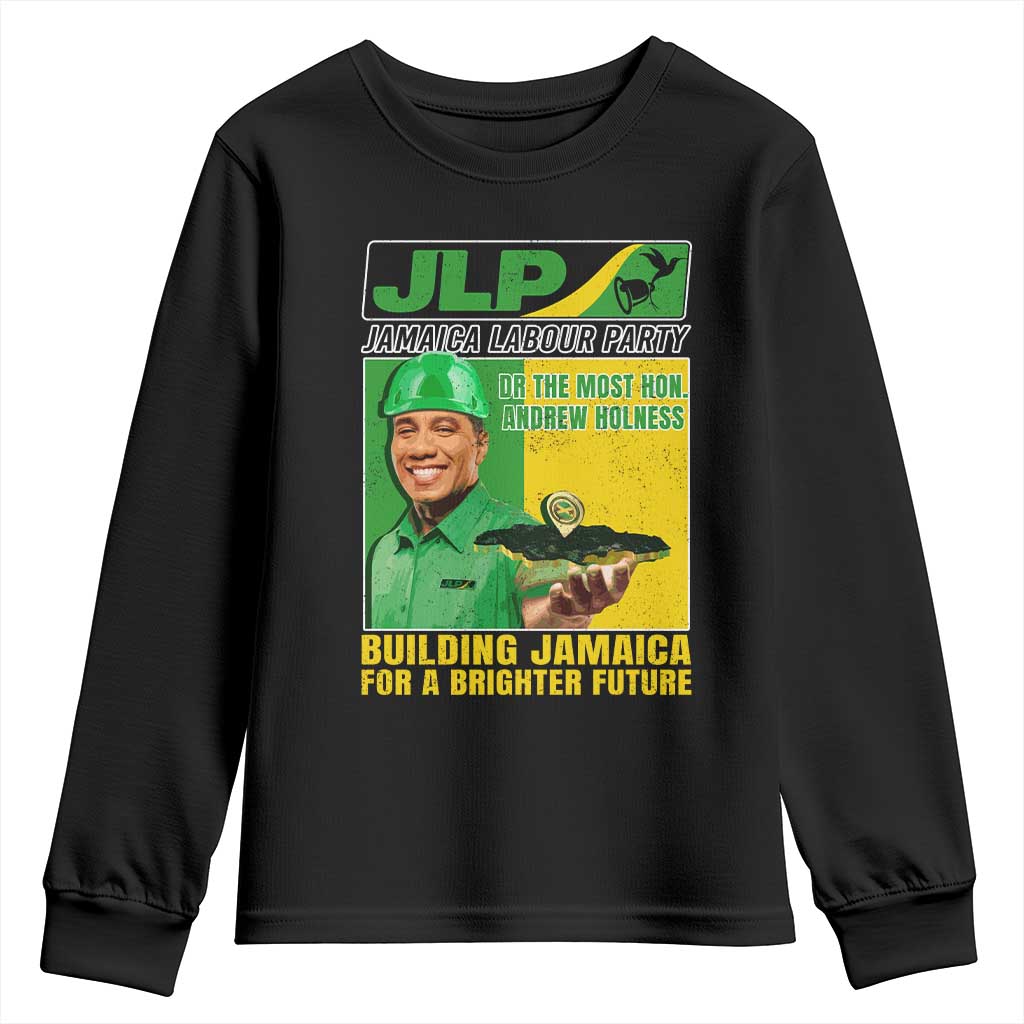Andrew Holness Youth Sweatshirt Building Jamaica For A Brighter Future Jamaica Labour Party - Wonder Print Shop