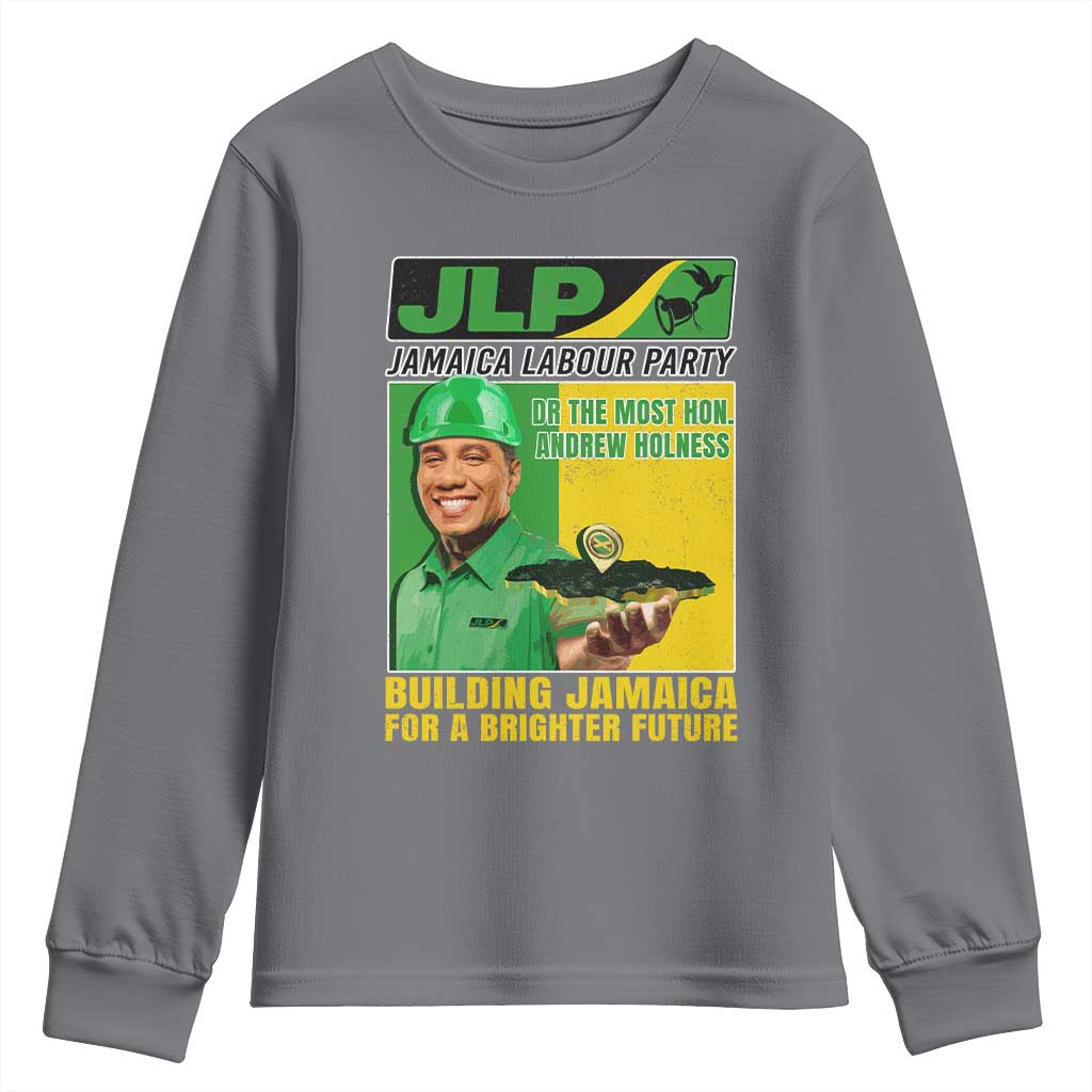 Andrew Holness Youth Sweatshirt Building Jamaica For A Brighter Future Jamaica Labour Party - Wonder Print Shop