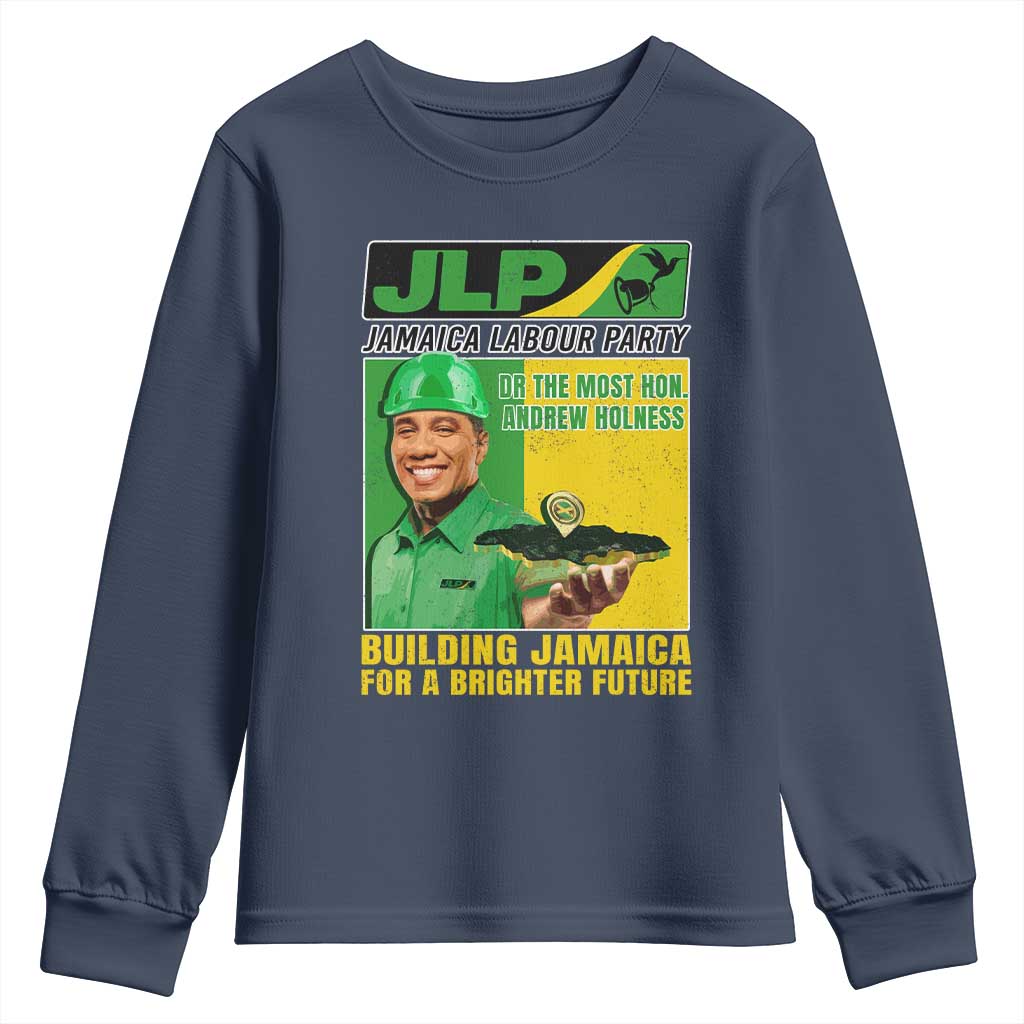 Andrew Holness Youth Sweatshirt Building Jamaica For A Brighter Future Jamaica Labour Party - Wonder Print Shop