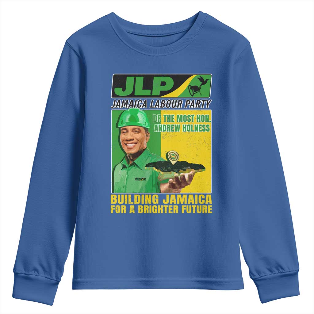 Andrew Holness Youth Sweatshirt Building Jamaica For A Brighter Future Jamaica Labour Party - Wonder Print Shop