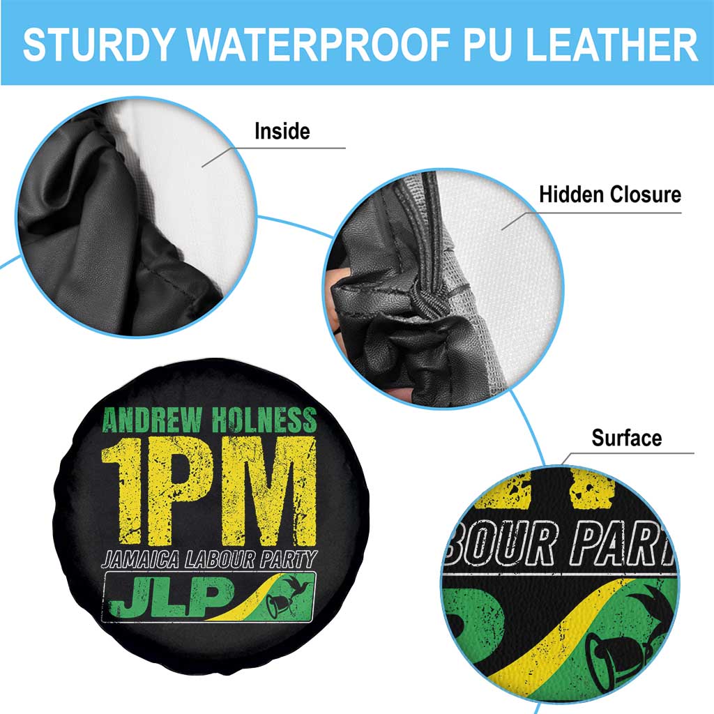 1PM Jamaica Andrew Holness Spare Tire Cover Jamaica Labour Party JPL Supporter - Wonder Print Shop