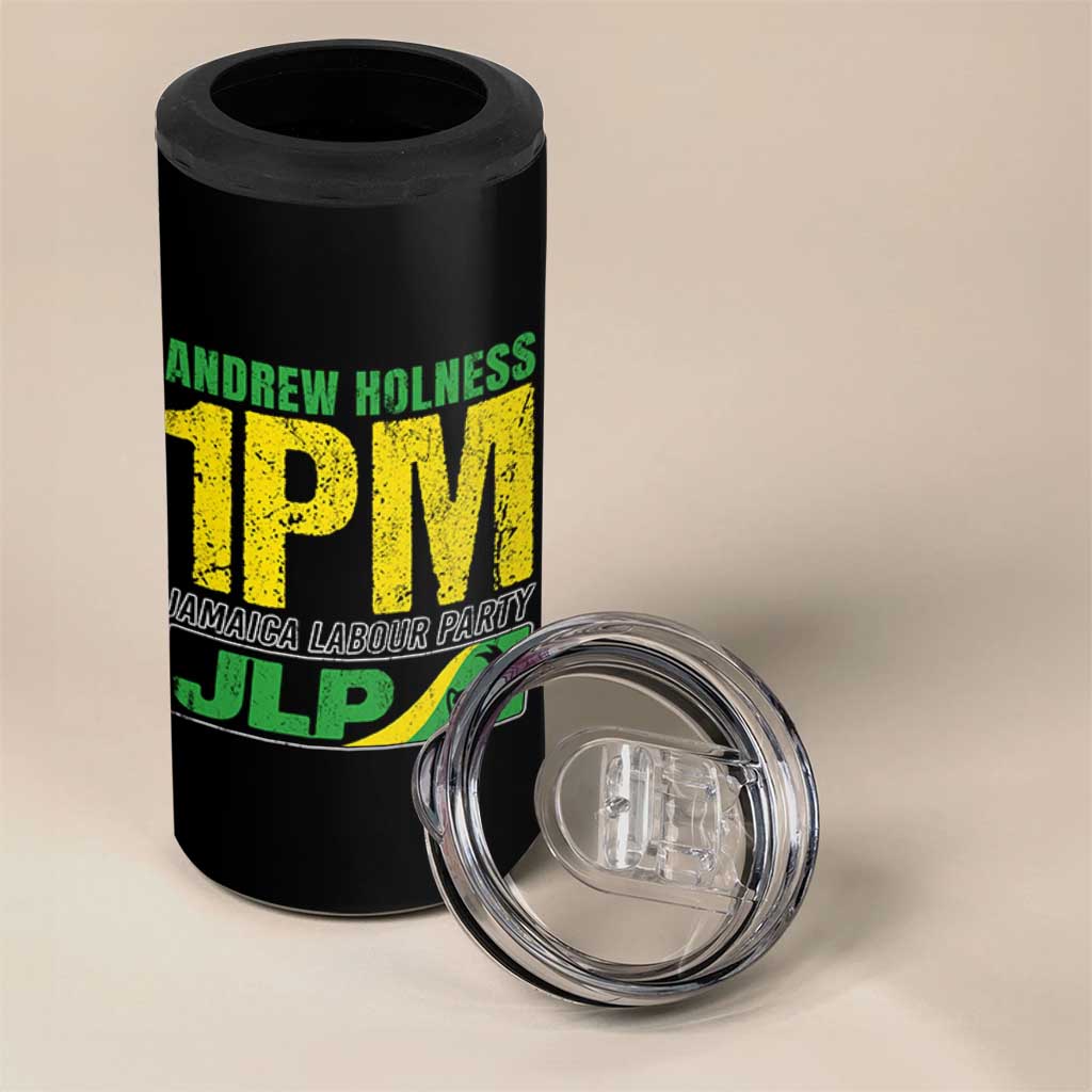 1PM Jamaica Andrew Holness 4 in 1 Can Cooler Tumbler Jamaica Labour Party JPL Supporter - Wonder Print Shop