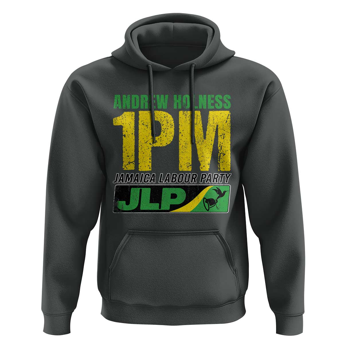 1PM Jamaica Andrew Holness Hoodie Jamaica Labour Party JPL Supporter - Wonder Print Shop