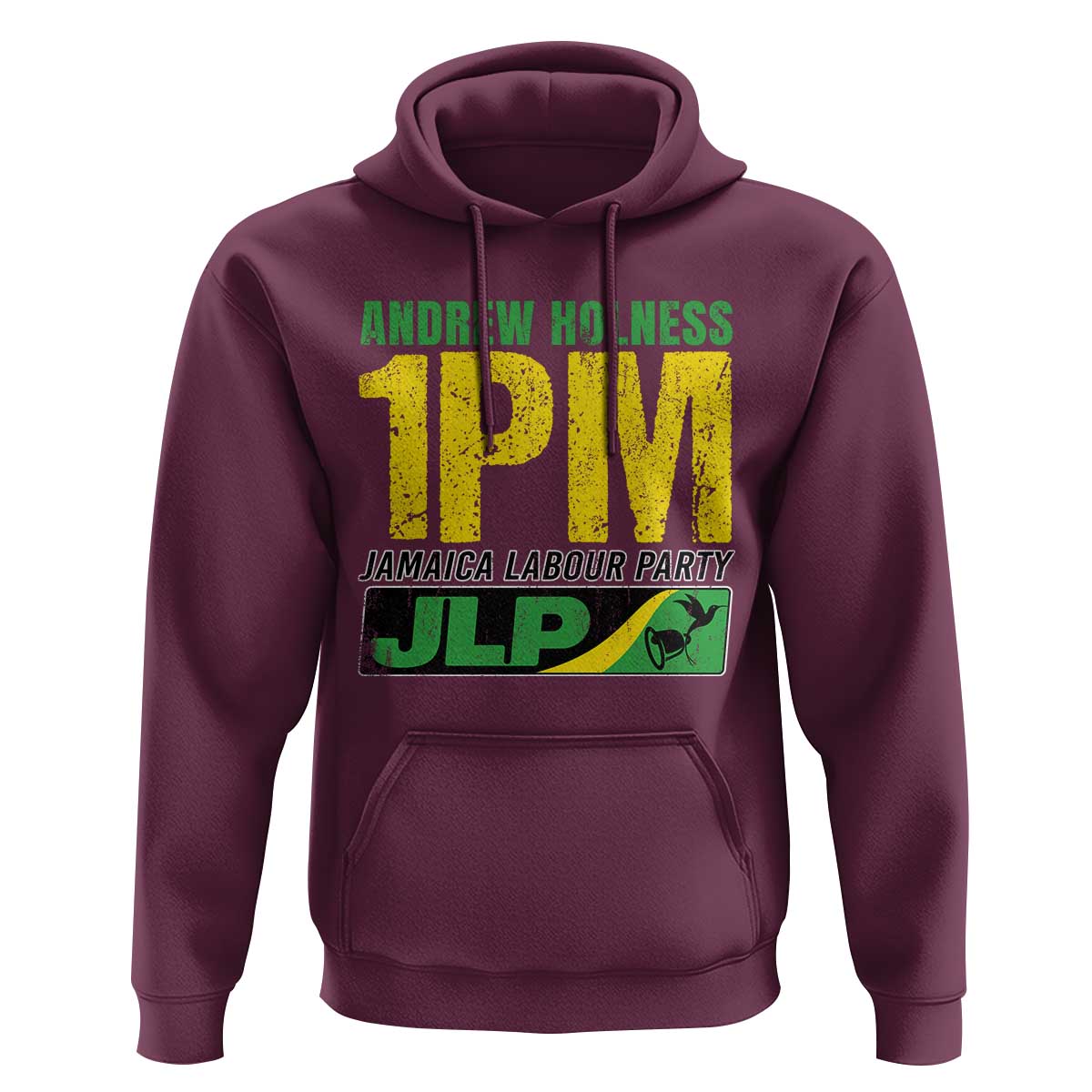 1PM Jamaica Andrew Holness Hoodie Jamaica Labour Party JPL Supporter - Wonder Print Shop