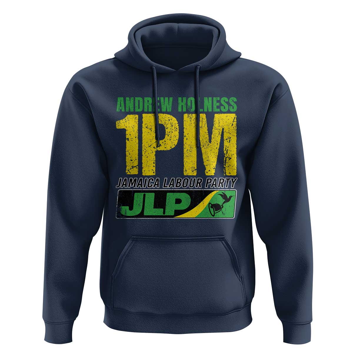 1PM Jamaica Andrew Holness Hoodie Jamaica Labour Party JPL Supporter - Wonder Print Shop