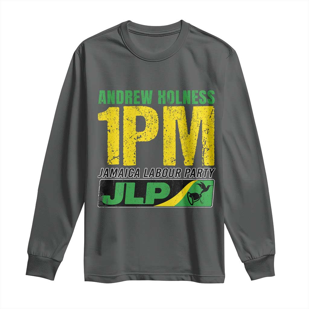 1PM Jamaica Andrew Holness Long Sleeve Shirt Jamaica Labour Party JPL Supporter - Wonder Print Shop