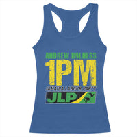 1PM Jamaica Andrew Holness Racerback Tank Top Jamaica Labour Party JPL Supporter - Wonder Print Shop