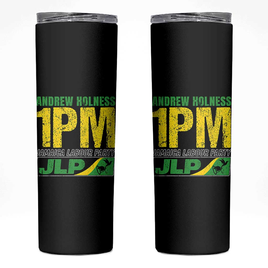 1PM Jamaica Andrew Holness Skinny Tumbler Jamaica Labour Party JPL Supporter - Wonder Print Shop
