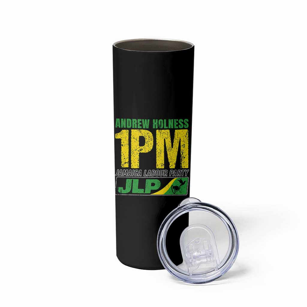 1PM Jamaica Andrew Holness Skinny Tumbler Jamaica Labour Party JPL Supporter - Wonder Print Shop